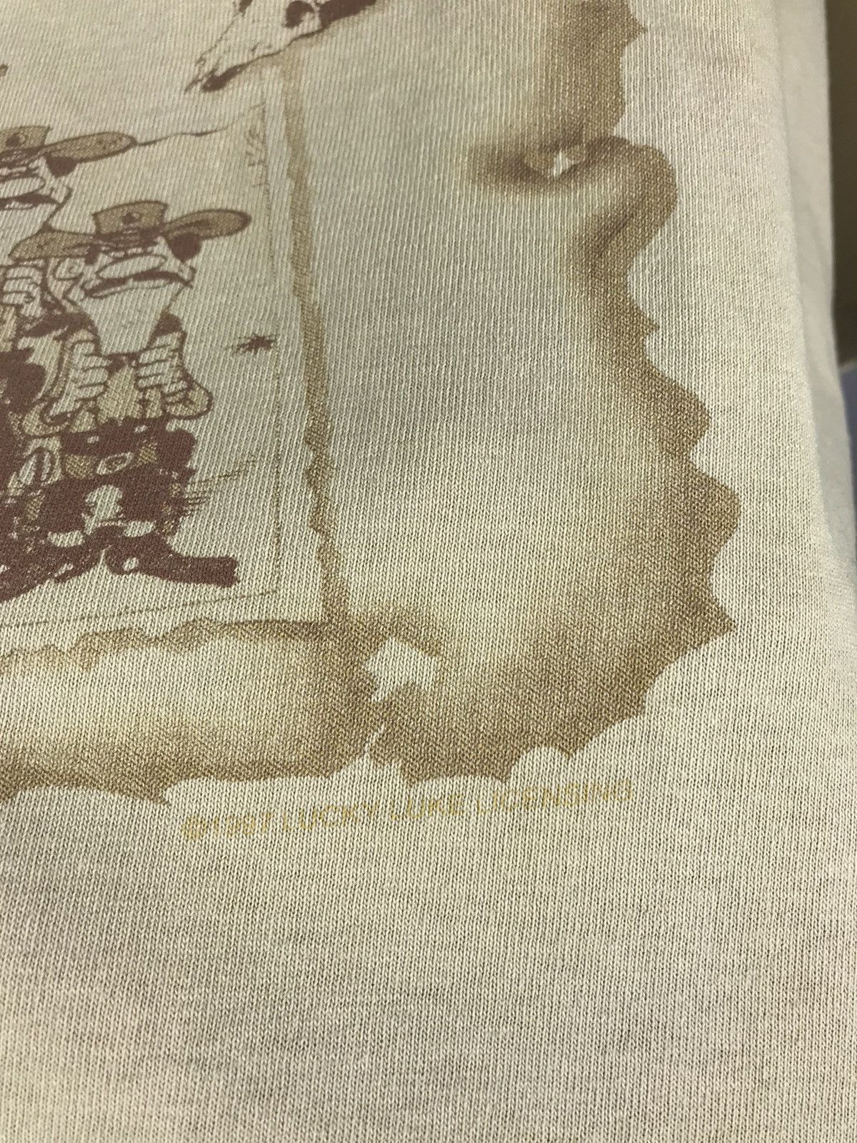 Vintage Lucky Luke 1997 vintage movie tee Size US XL / EU 56 / 4 - 4 Thumbnail