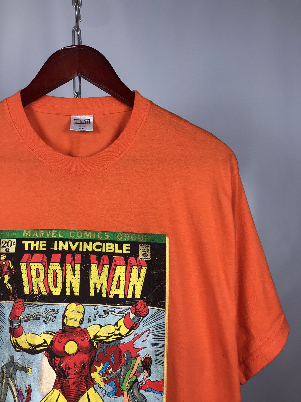 Marvel Comics Iron Man vintage marvel comics movie tee Size US XL / EU 56 / 4 - 2 Thumbnail