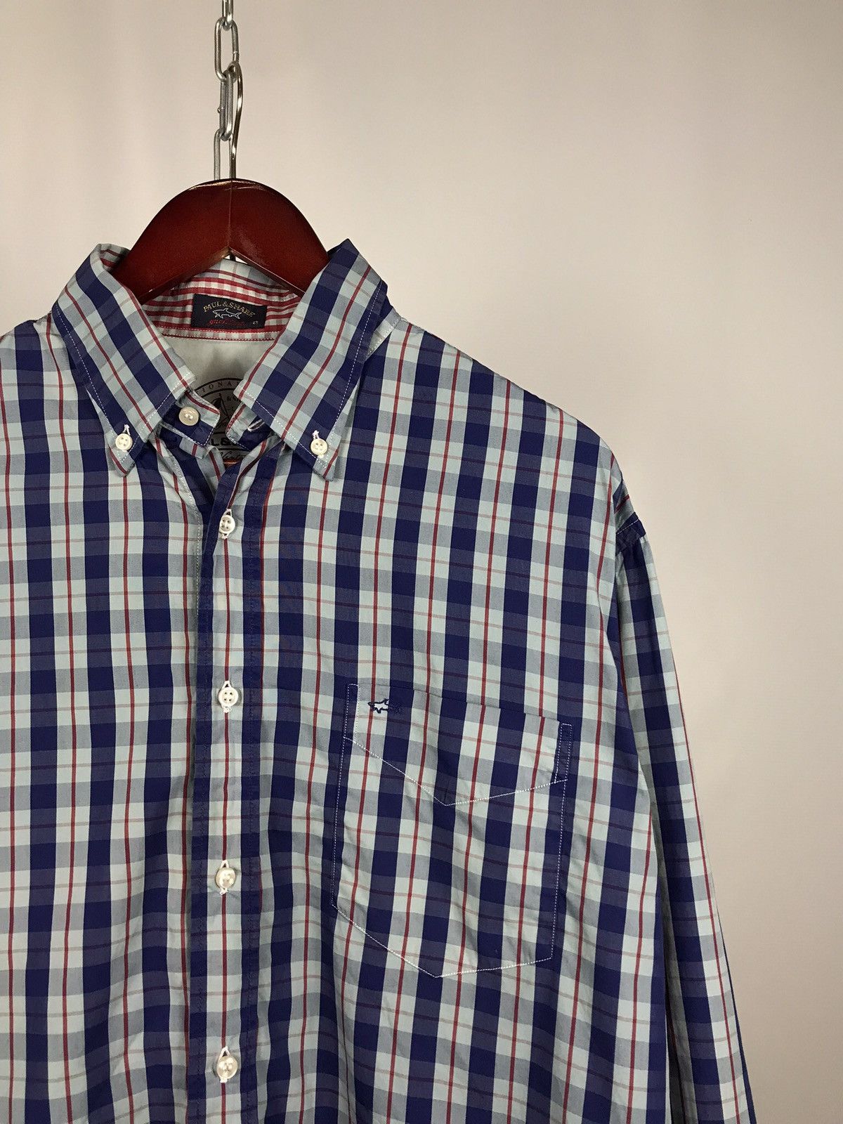 Paul & Shark × Vintage Paul & Shark luxury vintage shirt Size US L / EU 52-54 / 3 - 2 Thumbnail