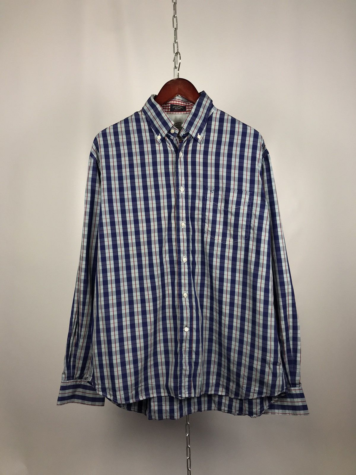 Paul & Shark × Vintage Paul & Shark luxury vintage shirt Size US L / EU 52-54 / 3 - 1 Thumbnail