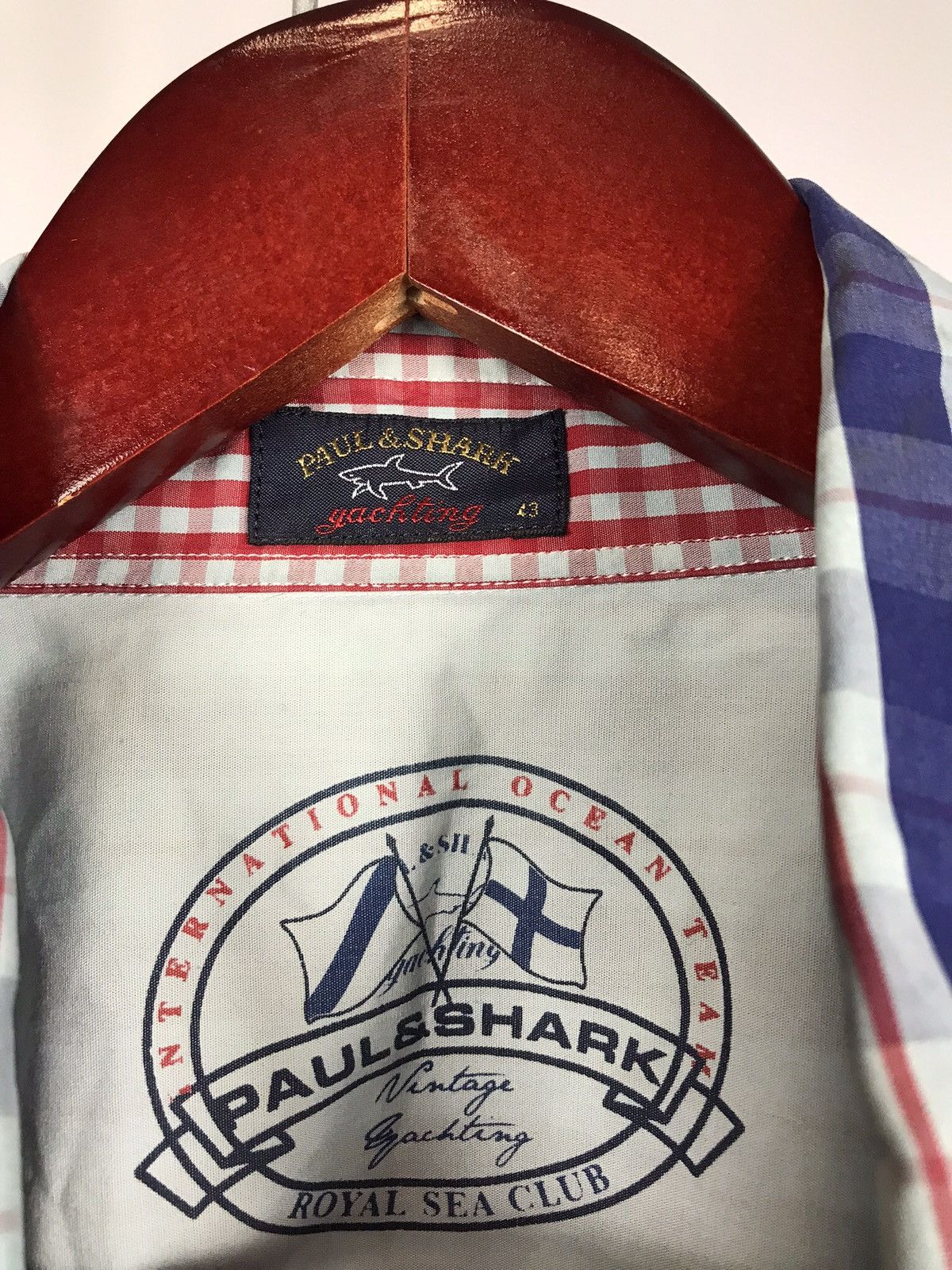 Paul & Shark × Vintage Paul & Shark luxury vintage shirt Size US L / EU 52-54 / 3 - 3 Thumbnail