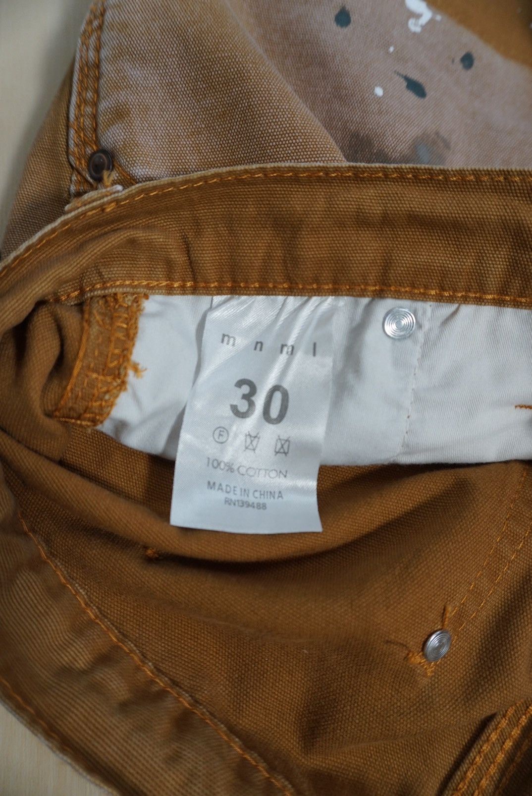 MNML B243 Flare Denim (Painted) (MNML.la) Size US 30 / EU 46 - 4 Thumbnail