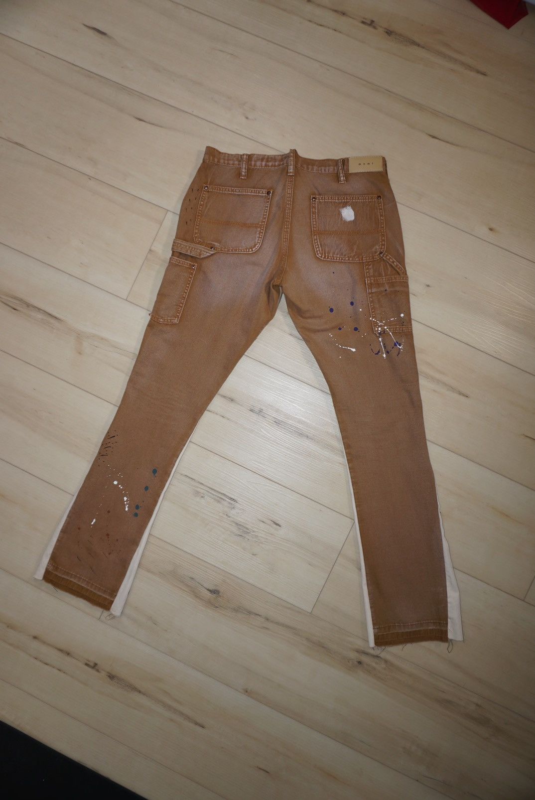 MNML B243 Flare Denim (Painted) (MNML.la) Size US 30 / EU 46 - 2 Thumbnail