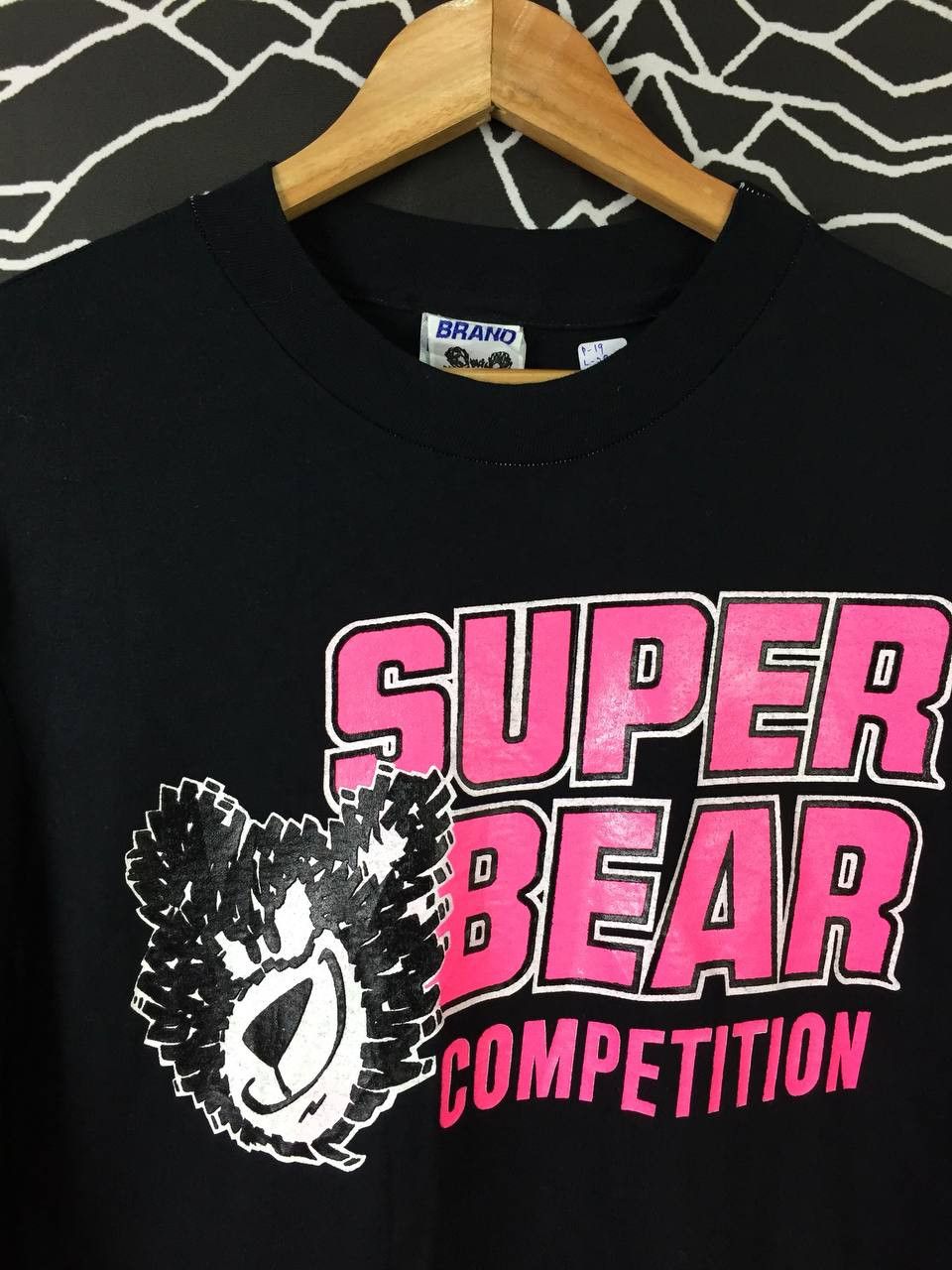 Hanes Vtg 90s Super Bear Factory Bear BMX Longsleeve Tee Size US M / EU 48-50 / 2 - 3 Thumbnail