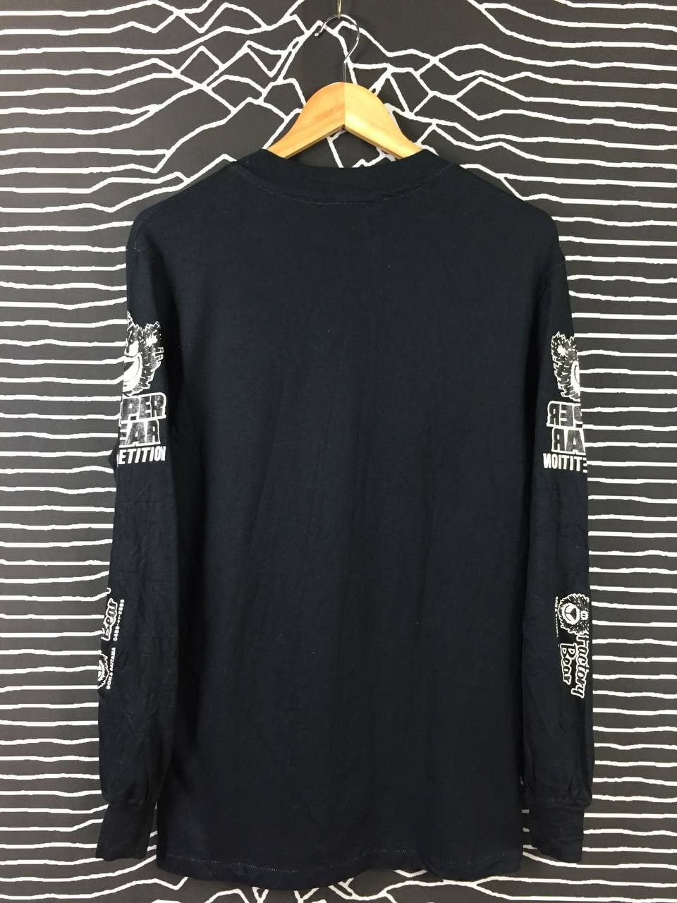 Hanes Vtg 90s Super Bear Factory Bear BMX Longsleeve Tee Size US M / EU 48-50 / 2 - 11 Thumbnail