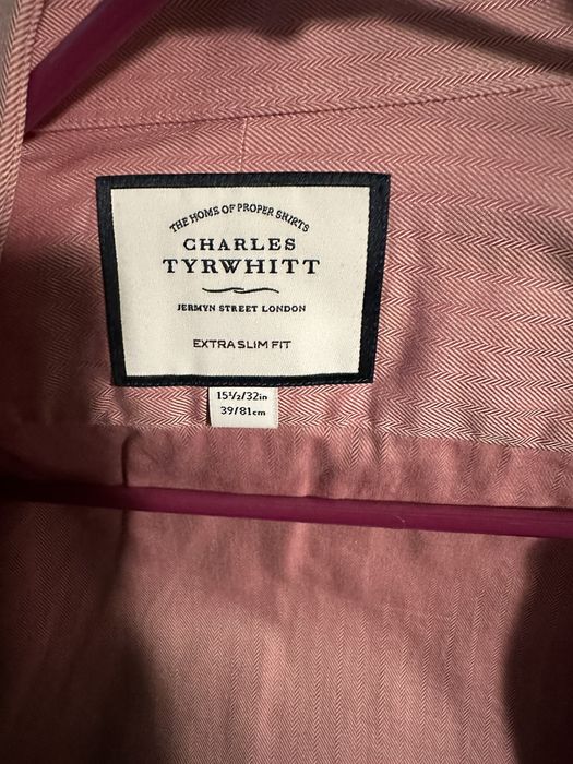 Charles Tyrwhitt Light Red Charles Tyrwhitt Shirt Grailed