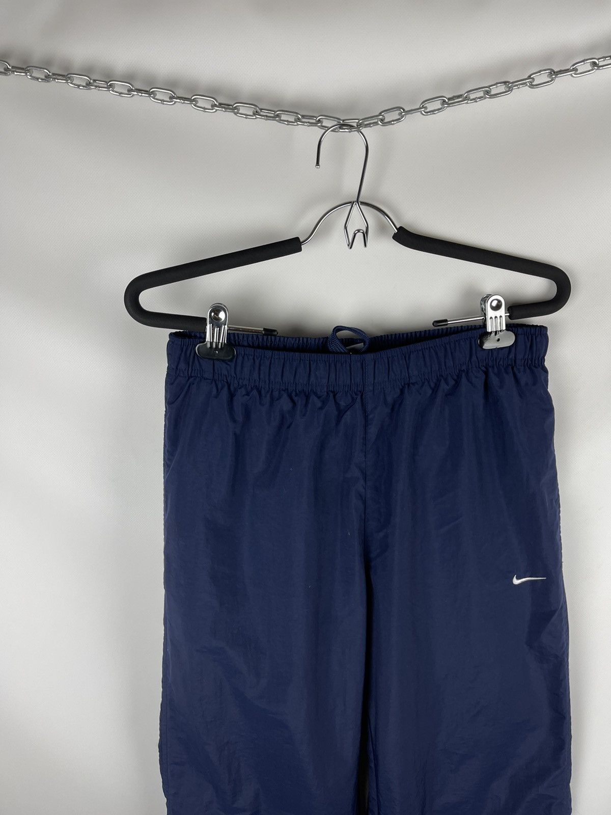 Nike Nike vintage y2k navy red stripes track pants swoosh drill Size US 32 / EU 48 - 3 Thumbnail