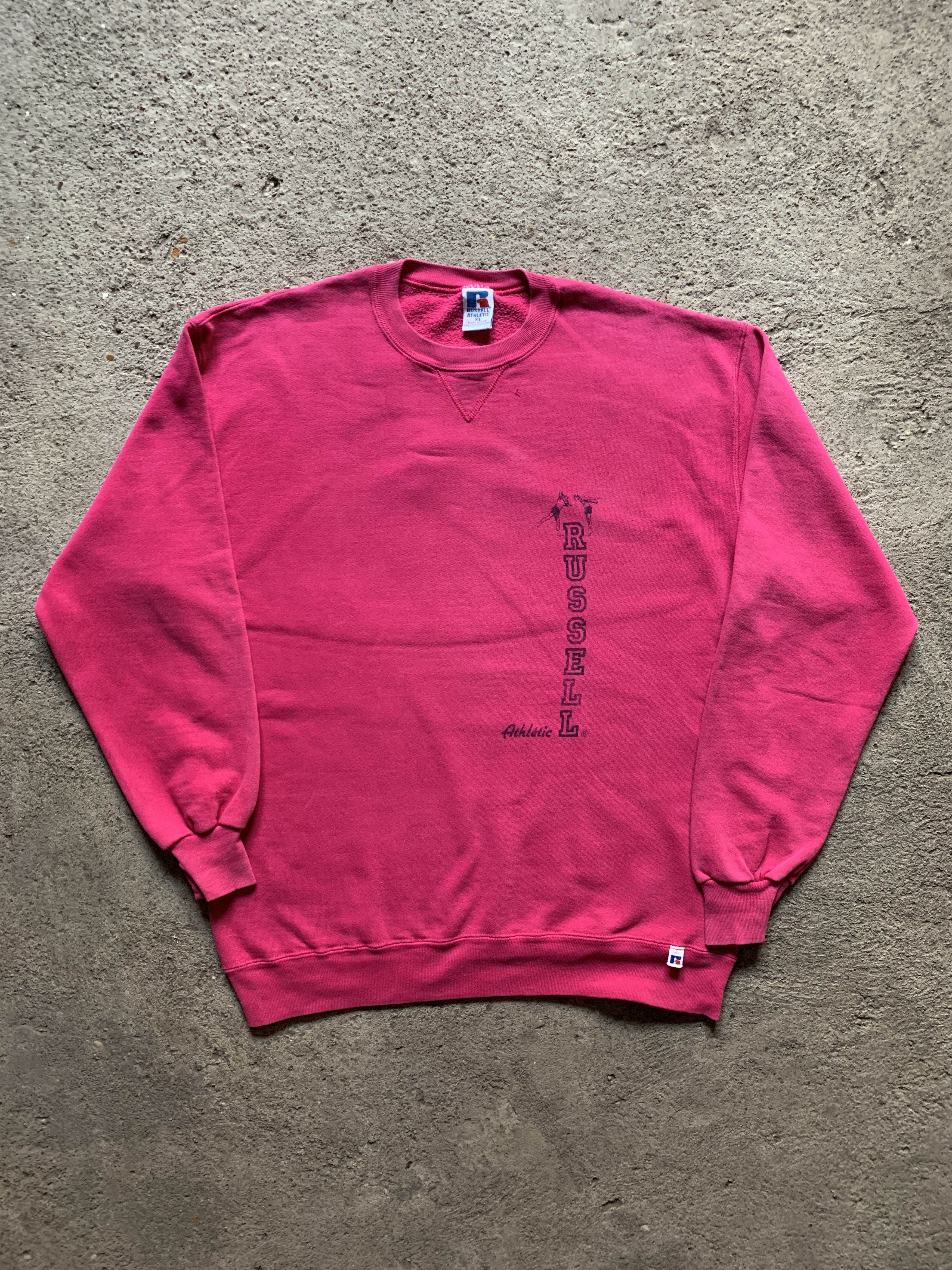 Russell Athletic Vintage Russell Athletic 90's Crewneck Sweatshirt Size US XL / EU 56 / 4 - 1 Thumbnail