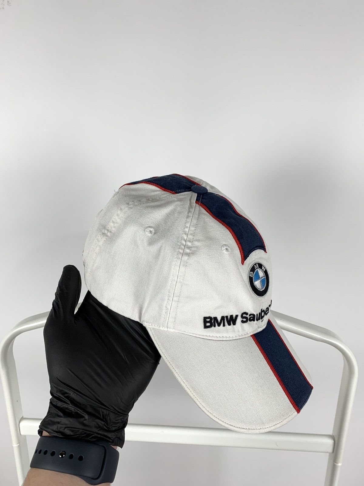 BMW 2007 Vintage BMW Sauber F1 Team Grand Prix Monaco Cap Size ONE SIZE - 5 Thumbnail