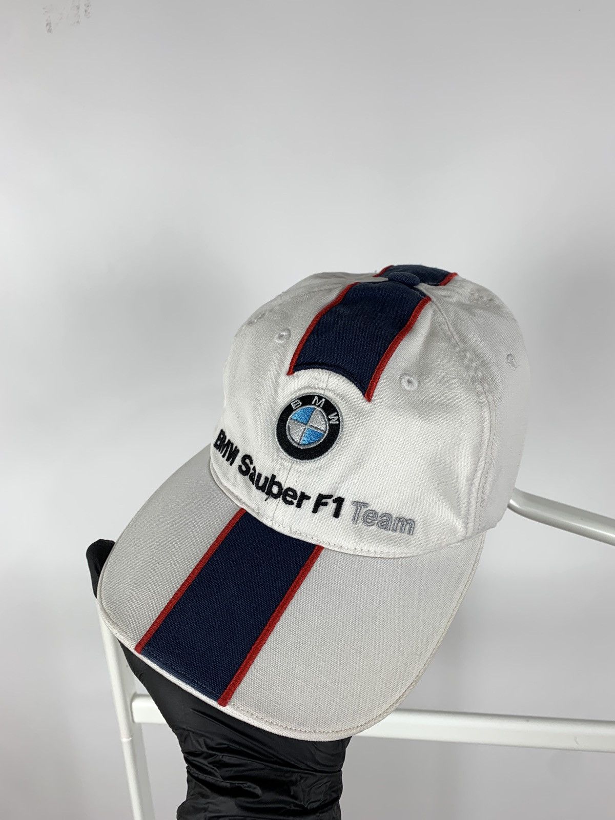 BMW 2007 Vintage BMW Sauber F1 Team Grand Prix Monaco Cap Size ONE SIZE - 4 Thumbnail