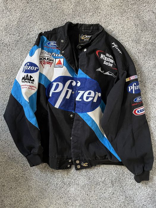 NASCAR Pfizer NASCAR Racing Jacket | Grailed