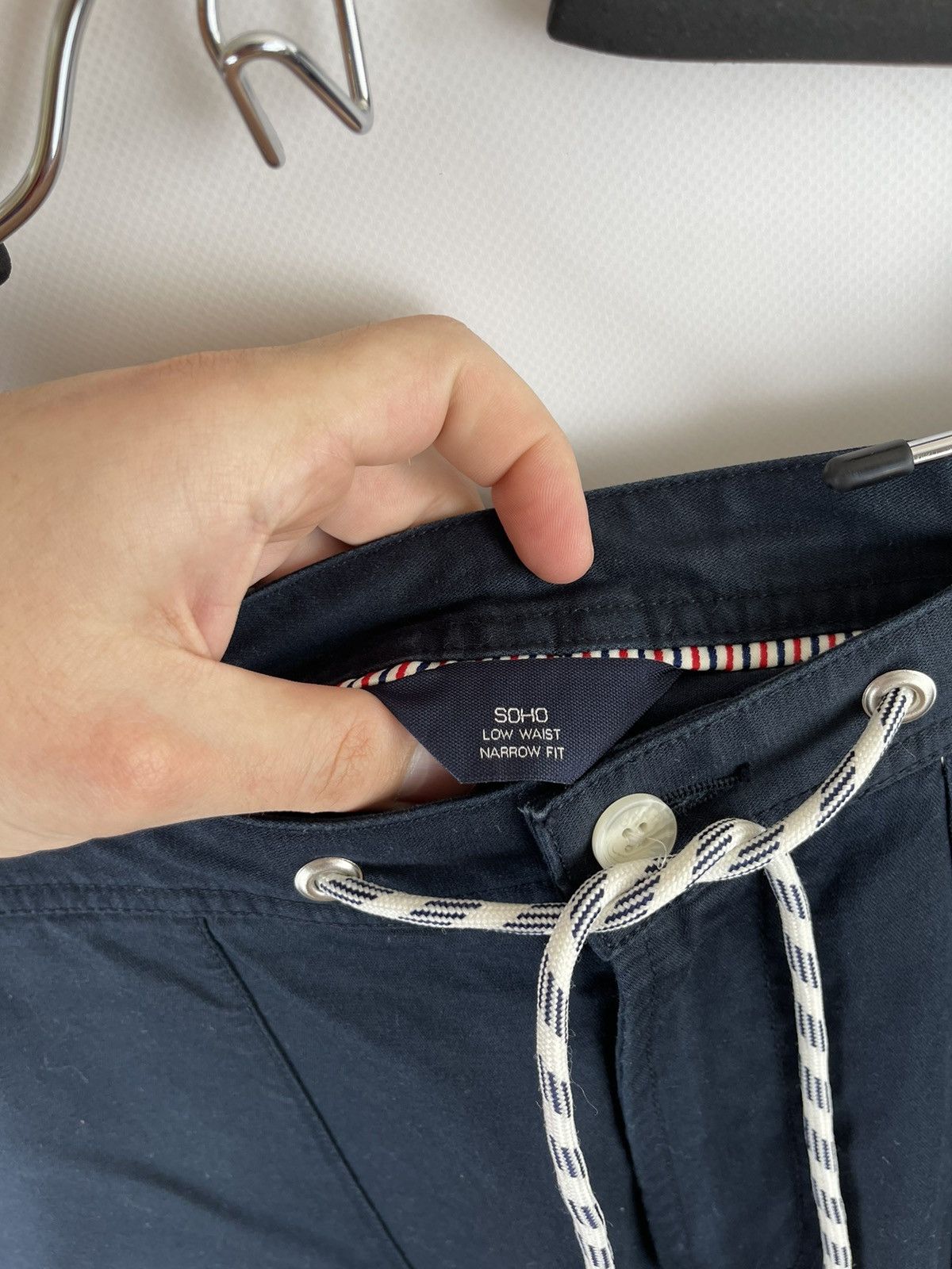 Gant Gant Soho Low waist narrow fit navy casual chino pants Size US 34 / EU 50 - 6 Thumbnail