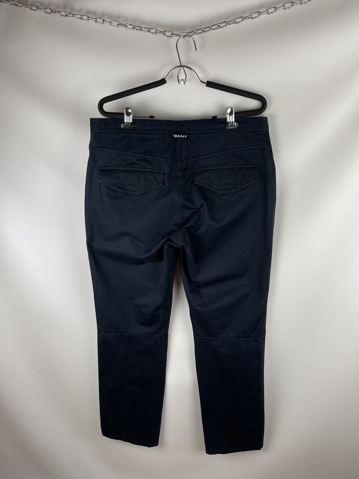 Gant Gant Soho Low waist narrow fit navy casual chino pants Size US 34 / EU 50 - 7 Thumbnail