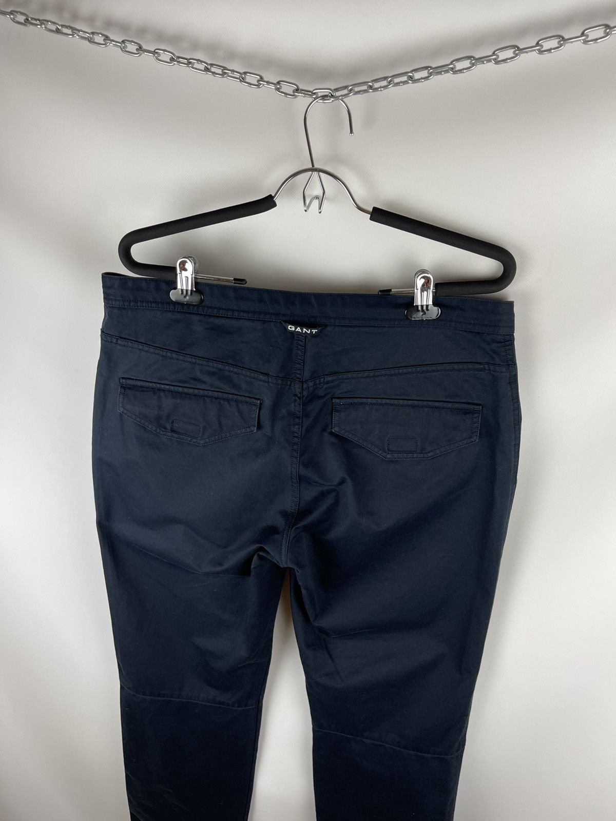Gant Gant Soho Low waist narrow fit navy casual chino pants Size US 34 / EU 50 - 8 Thumbnail