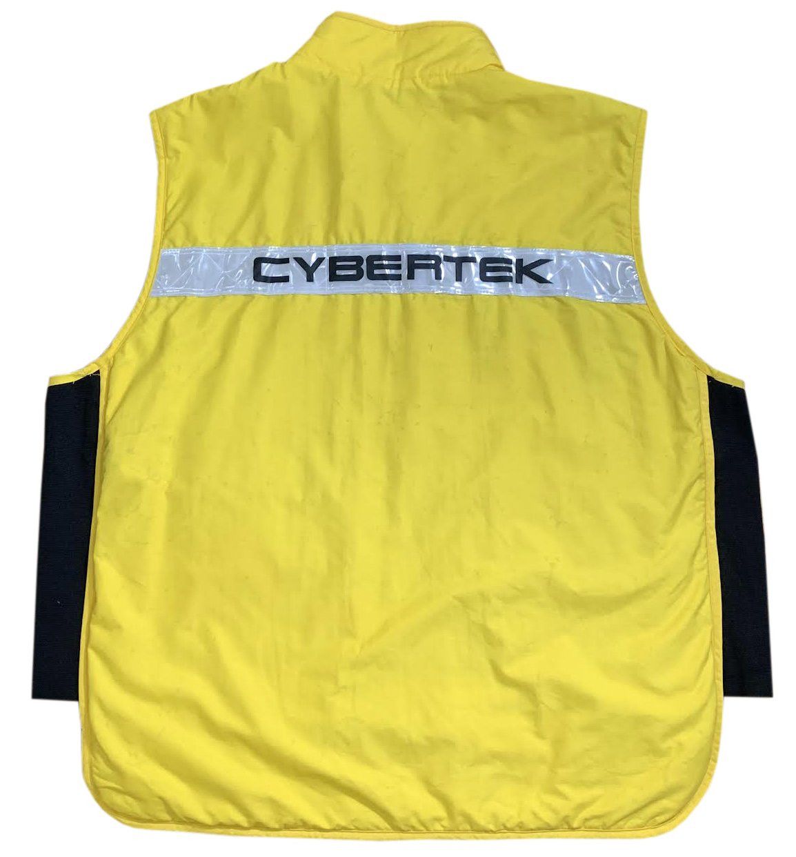 最前線の Vintage Vintage Cybertek XXL (Size Vest Reflective / Yellow トップス