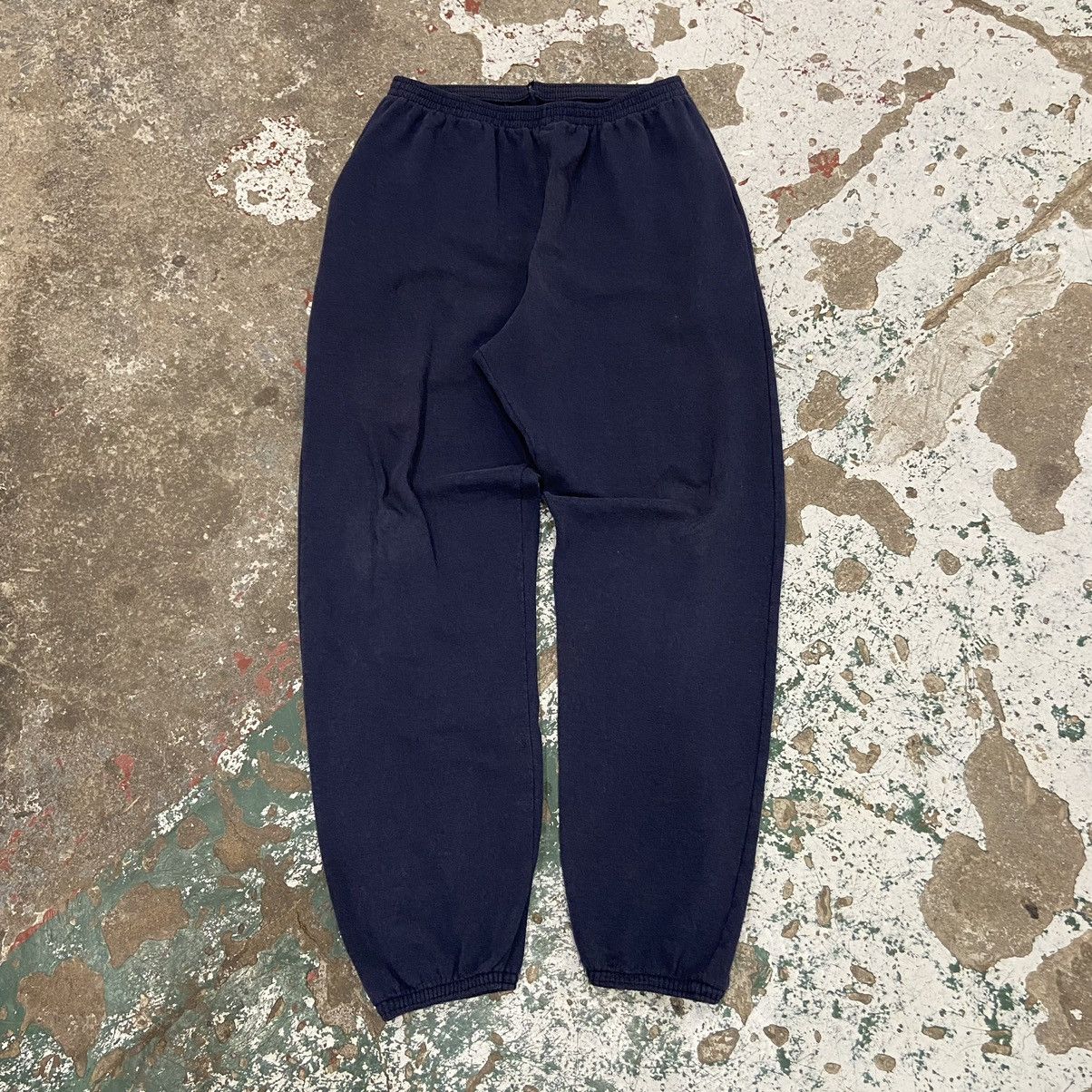Vintage Vintage 1990s Navy Blue Sweatpants | Grailed