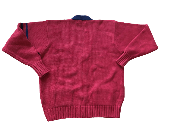 Polo Ralph Lauren Vintage Polo Ralph Lauren P varsity Cardigan Sweater LARGE Size US L / EU 52-54 / 3 - 2 Thumbnail