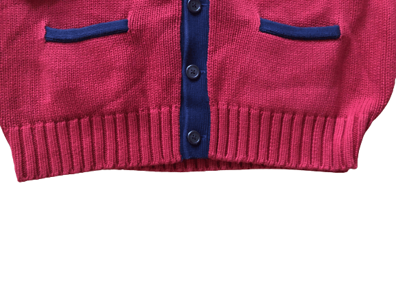 Polo Ralph Lauren Vintage Polo Ralph Lauren P varsity Cardigan Sweater LARGE Size US L / EU 52-54 / 3 - 7 Thumbnail