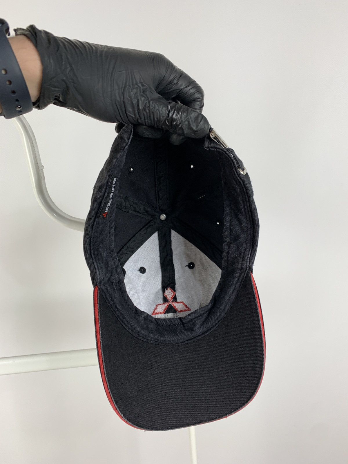 Formula 1 Vintage Mitsubishi Motors Washed Black Cap Size ONE SIZE - 9 Thumbnail