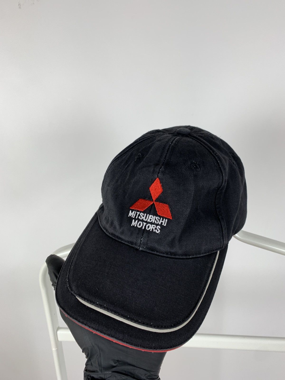 Formula 1 Vintage Mitsubishi Motors Washed Black Cap Size ONE SIZE - 3 Thumbnail