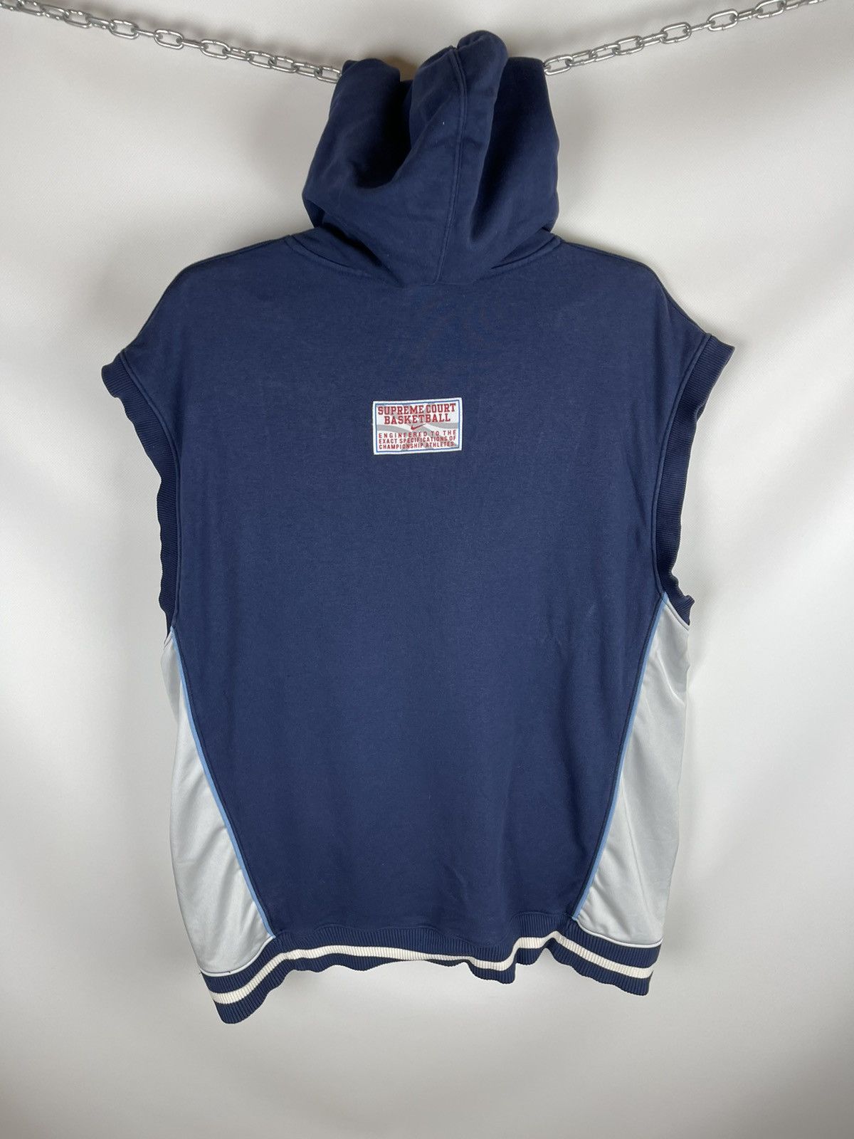 Nike Nike Air vintage y2k Supreme Court basketball hooded vest Size US XL / EU 56 / 4 - 2 Thumbnail