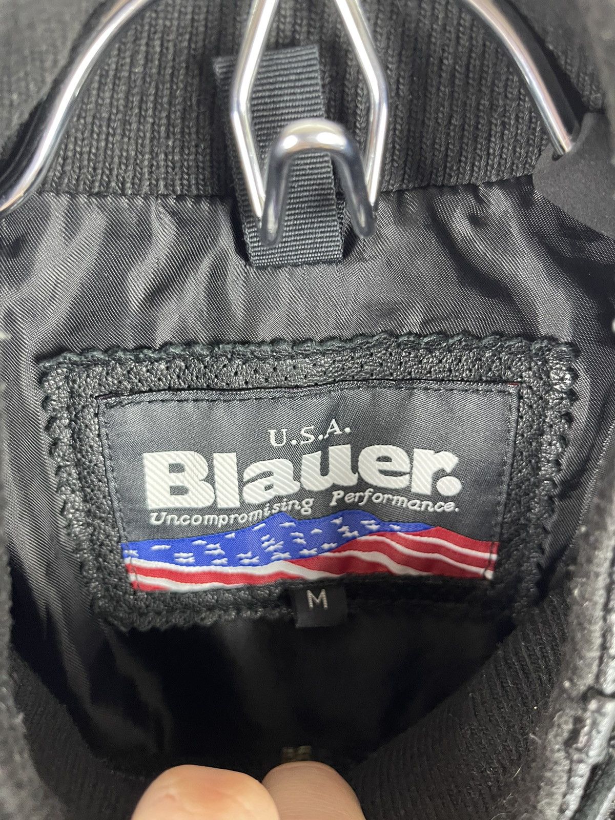 Genuine Leather Blauer USA genuine leather dot pattern avirex schott jacket Size US M / EU 48-50 / 2 - 7 Thumbnail