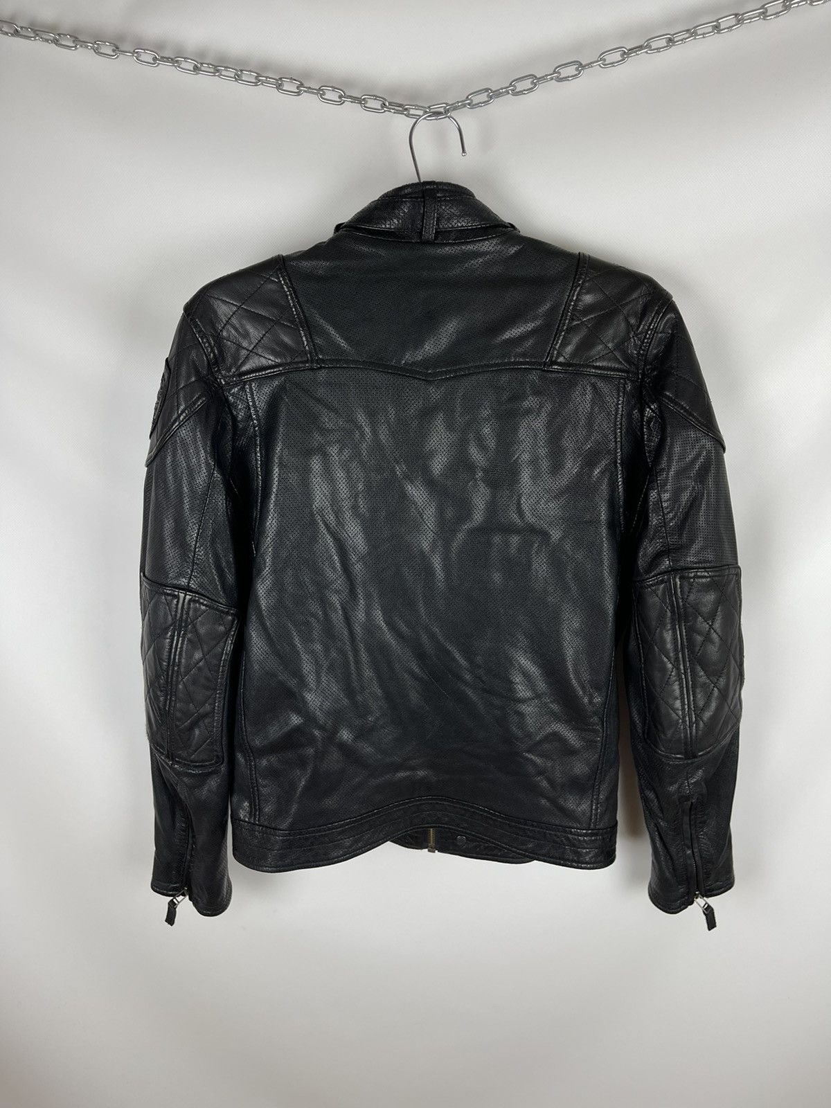 Genuine Leather Blauer USA genuine leather dot pattern avirex schott jacket Size US M / EU 48-50 / 2 - 12 Thumbnail