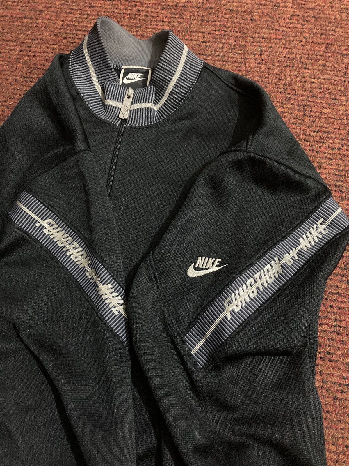 Nike × Vintage Vintage 90s Nike Japan Small Logo Sweater Size US XL / EU 56 / 4 - 2 Thumbnail