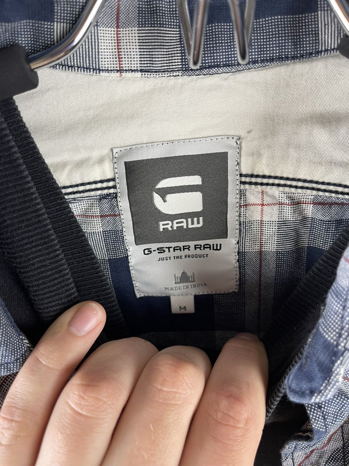 G-Star G-Star Raw arc 3d shirt flannel checkered travis Scott style Size US M / EU 48-50 / 2 - 9 Thumbnail