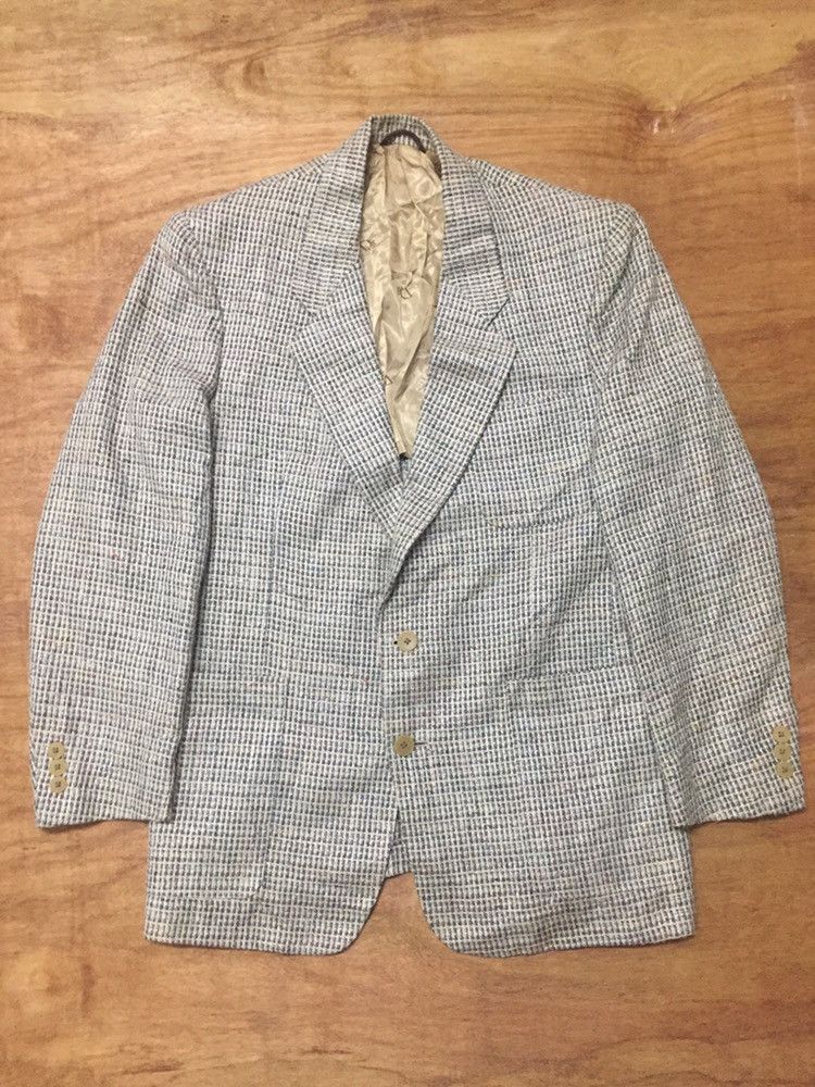 Christian Dior Monsieur × Vintage Vintage Christian Dior Knit Blazer Size 38R - 1 Thumbnail
