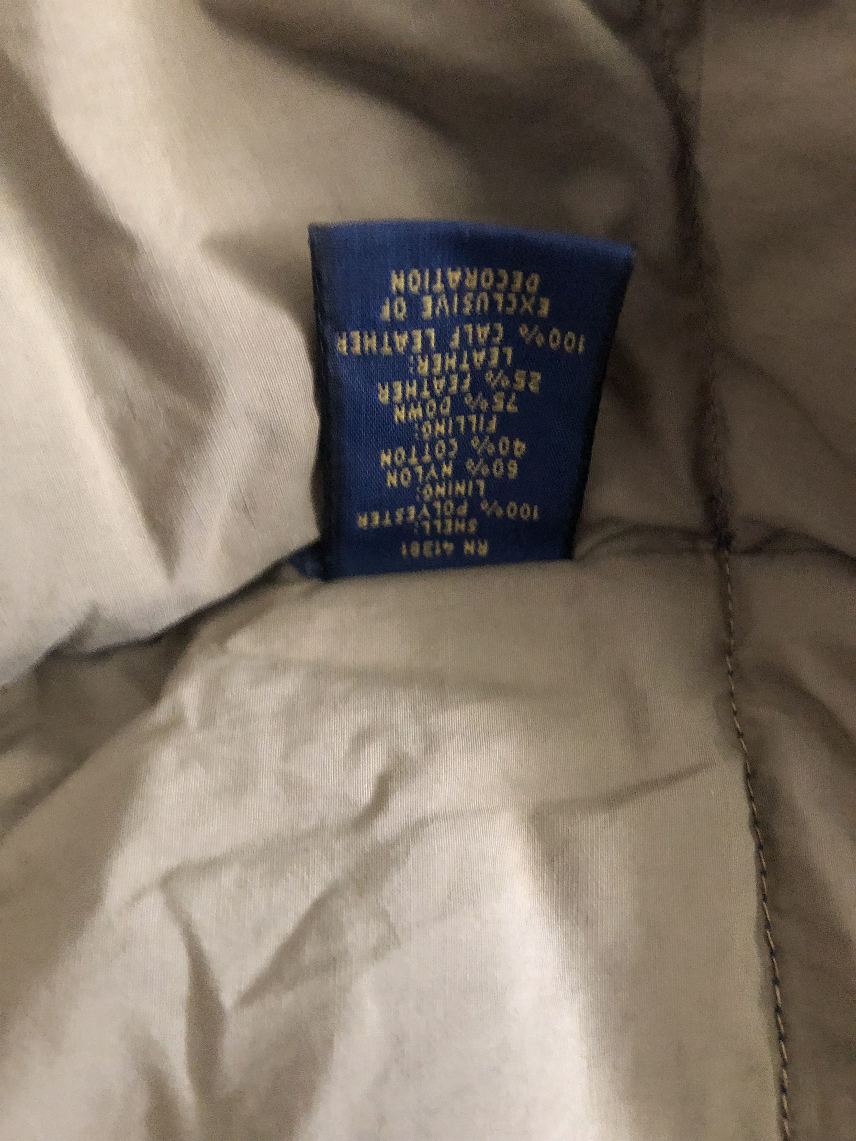 Polo Ralph Lauren Vintage Polo Ralph Lauren Elmwood Down Coat Jacket XL Size US XL / EU 56 / 4 - 5 Thumbnail