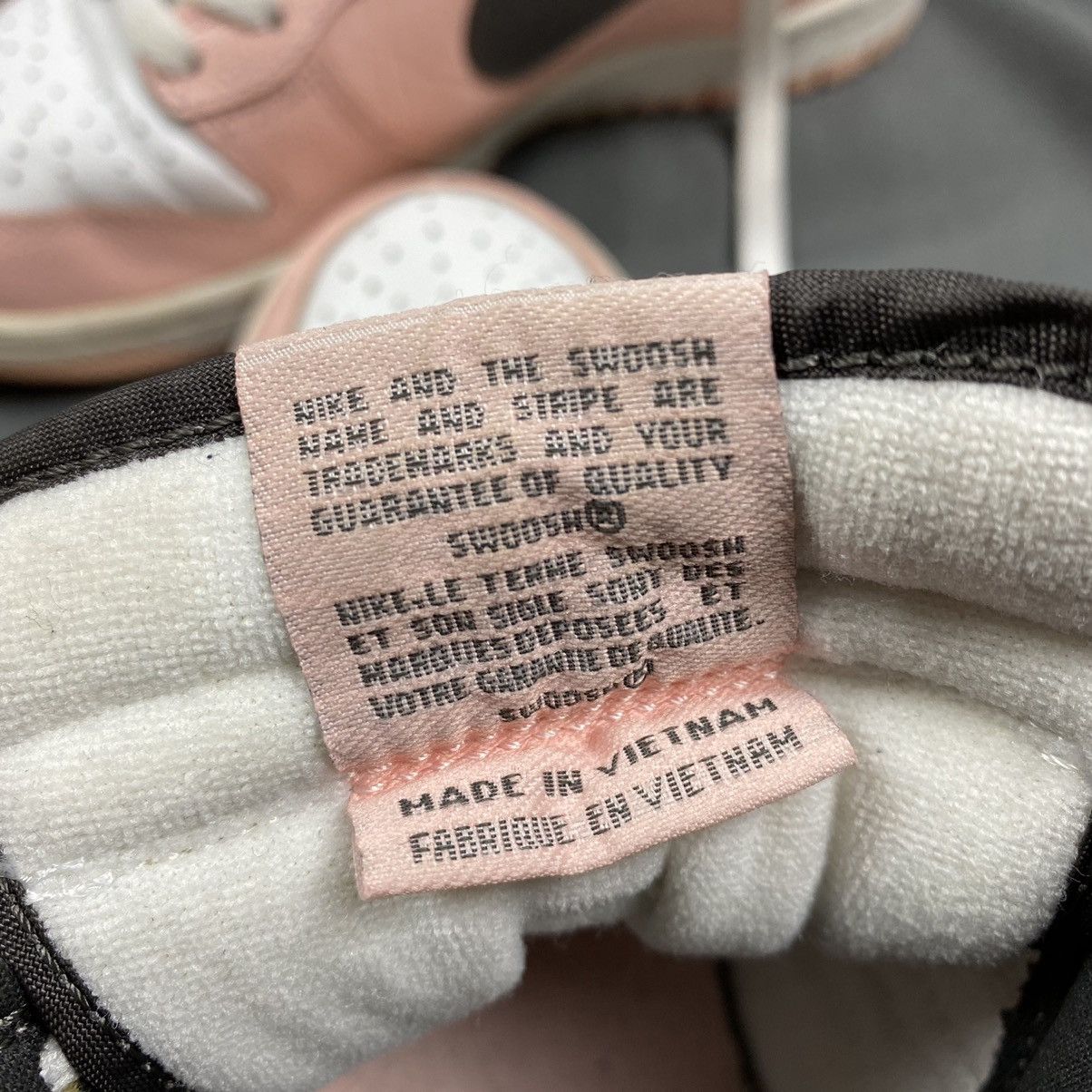 Nike 2004 W’s Nike Dunk High Storm Pink/Midnight Fog-White Size US 7 / IT 37 - 8 Thumbnail