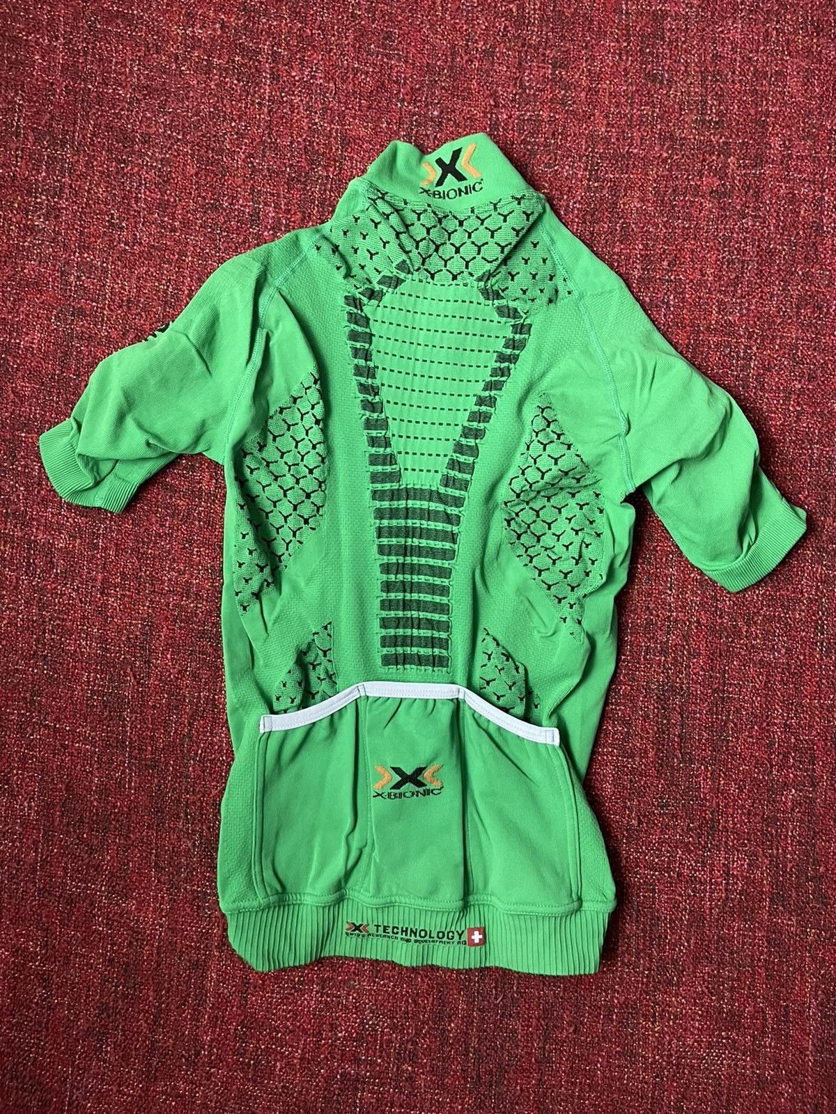Other X-Bionic cycling jersey green t-shirt Size US L / EU 52-54 / 3 - 6 Thumbnail