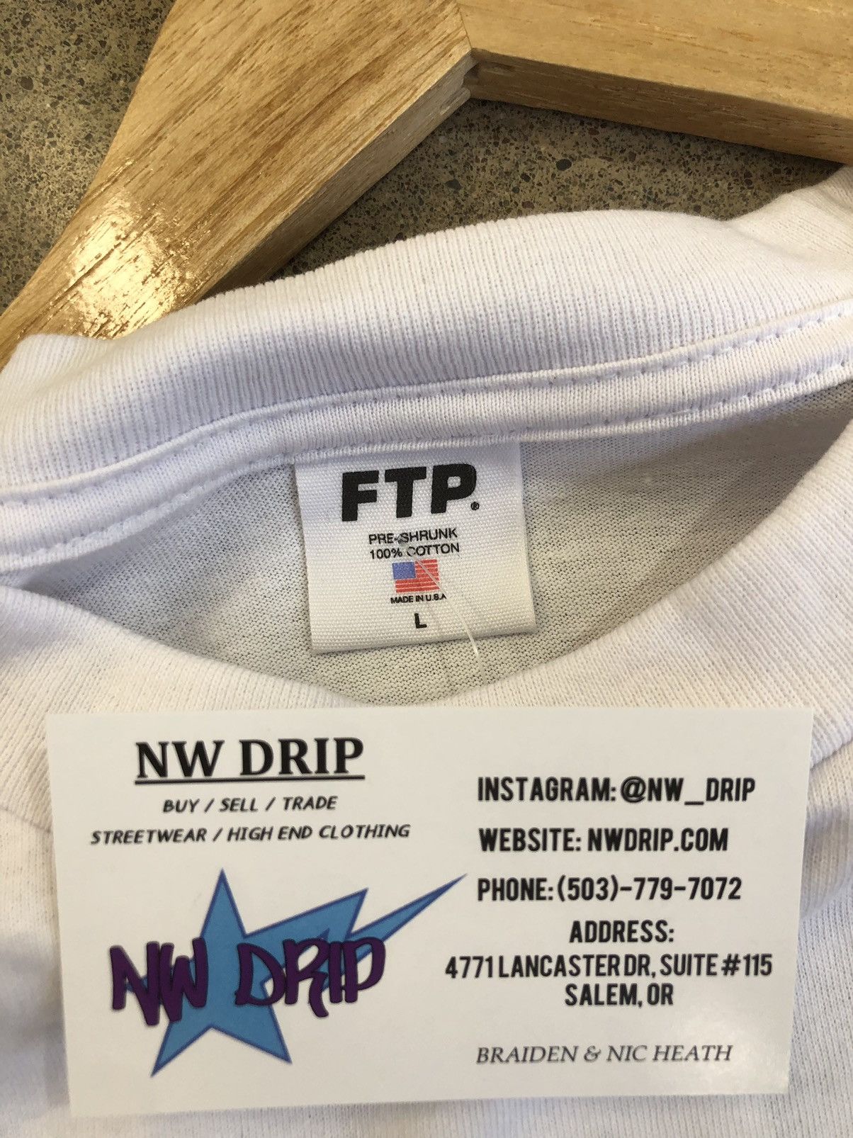 FTP Puppet Master Tee White L hotsell