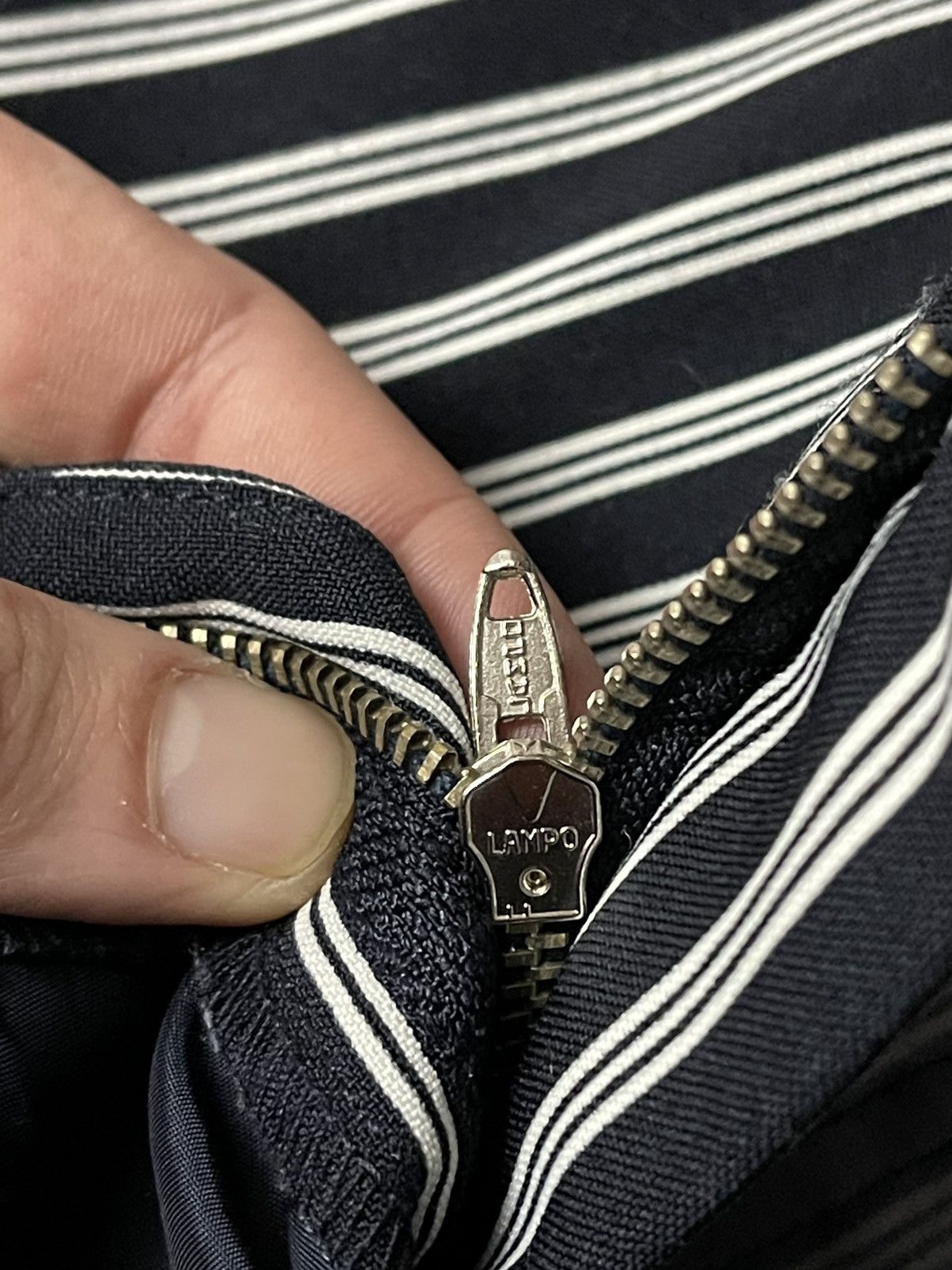 Armani × Giorgio Armani × Vintage Armani vintage 90s archive striped pants Size 25" / US 0 / IT 36 - 6 Thumbnail