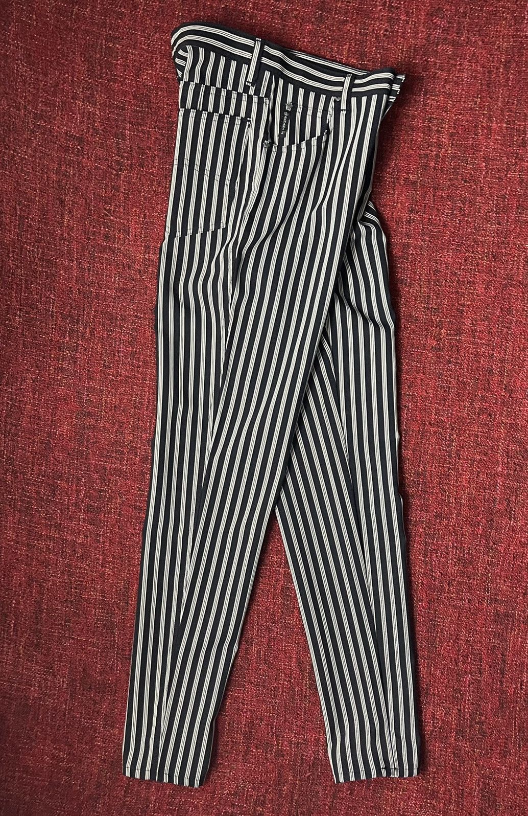 Armani × Giorgio Armani × Vintage Armani vintage 90s archive striped pants Size 25" / US 0 / IT 36 - 2 Thumbnail