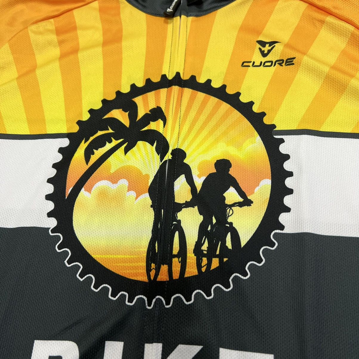 Other Active Cuore Bike jersey t shirt “Bike Adventure Tours” Size US L / EU 52-54 / 3 - 7 Thumbnail