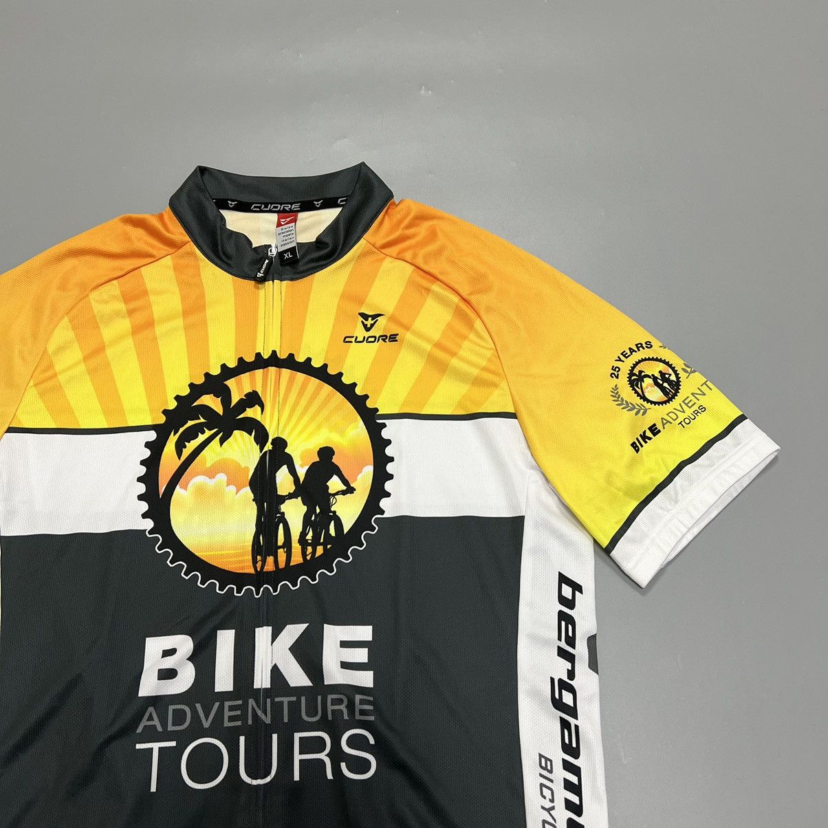 Other Active Cuore Bike jersey t shirt “Bike Adventure Tours” Size US L / EU 52-54 / 3 - 3 Thumbnail