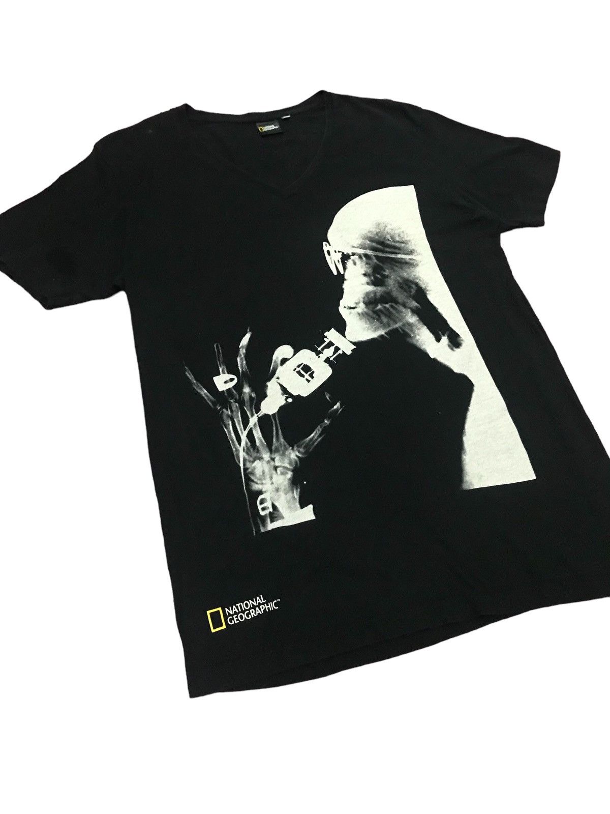 Fuck Art, Make Tees POP ART SKETCH NATIONAL GEOGRAPHY V COLLAR Size US M / EU 48-50 / 2 - 2 Thumbnail