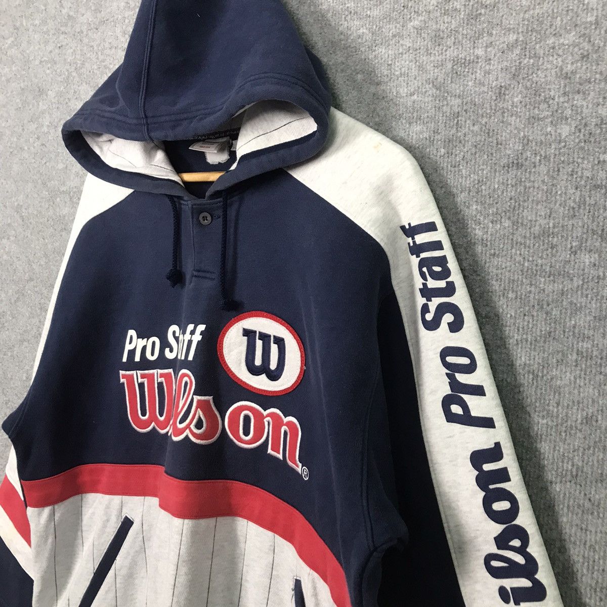 Vintage × Wilson Vintage Pro Staff Wilson Fullover hoodies jacket Size US L / EU 52-54 / 3 - 4 Thumbnail