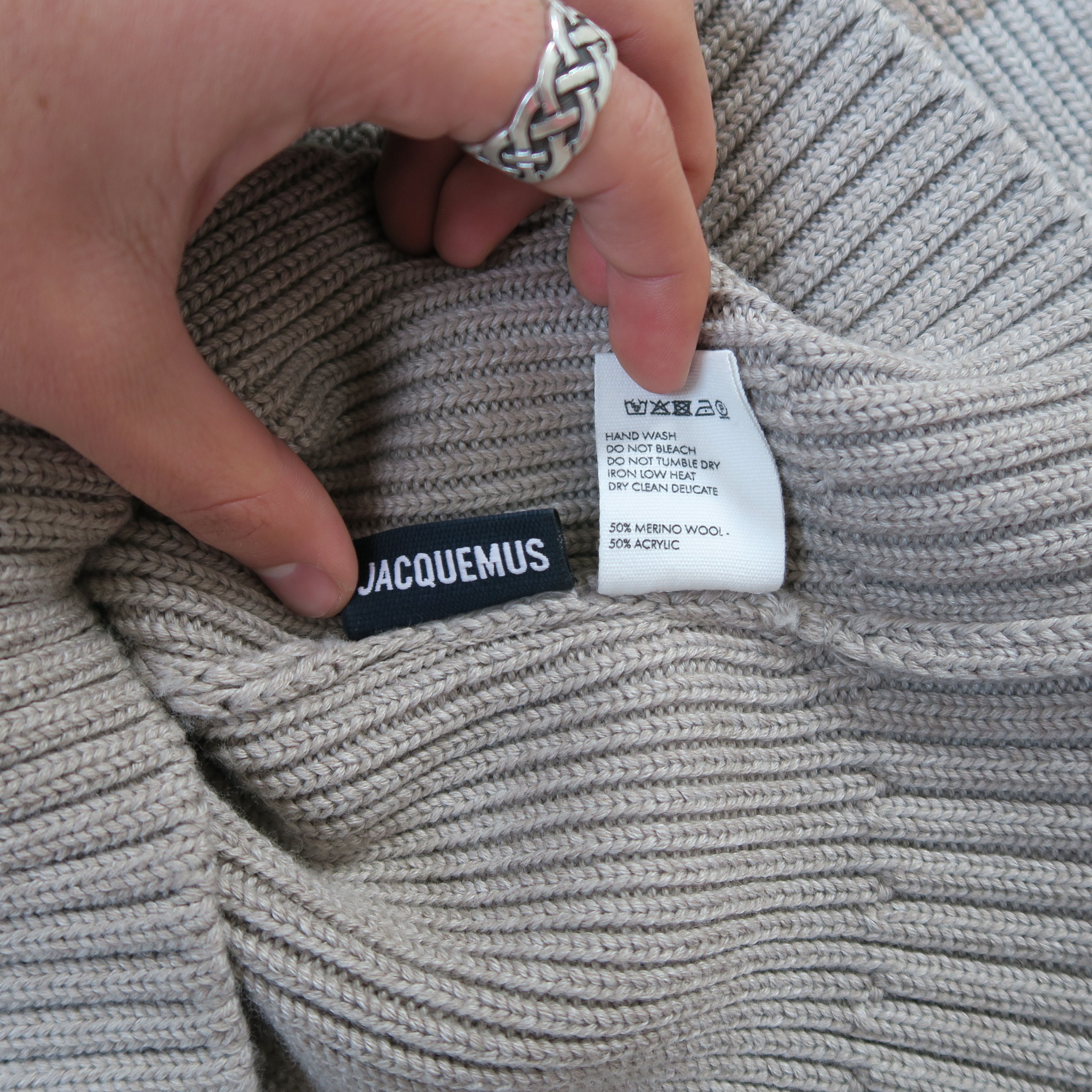 Jacquemus Jacquemus Contrast Panel Crew Sweat Size US XL / EU 56 / 4 - 5 Thumbnail