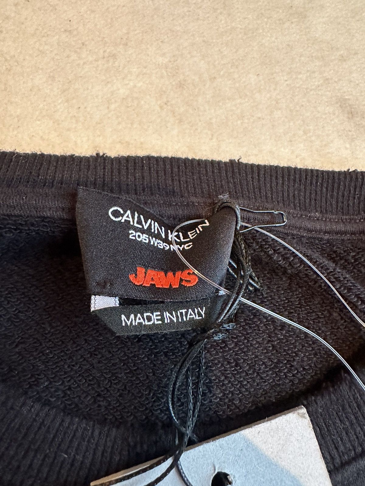 Calvin Klein 205W39NYC FW19 Calvin Klein 205W39NYC Jaws black sweater Raf Simons Size US M / EU 48-50 / 2 - 19 Thumbnail