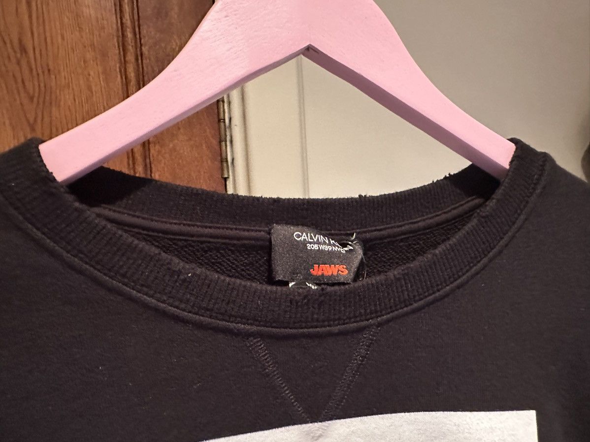 Calvin Klein 205W39NYC FW19 Calvin Klein 205W39NYC Jaws black sweater Raf Simons Size US M / EU 48-50 / 2 - 14 Thumbnail