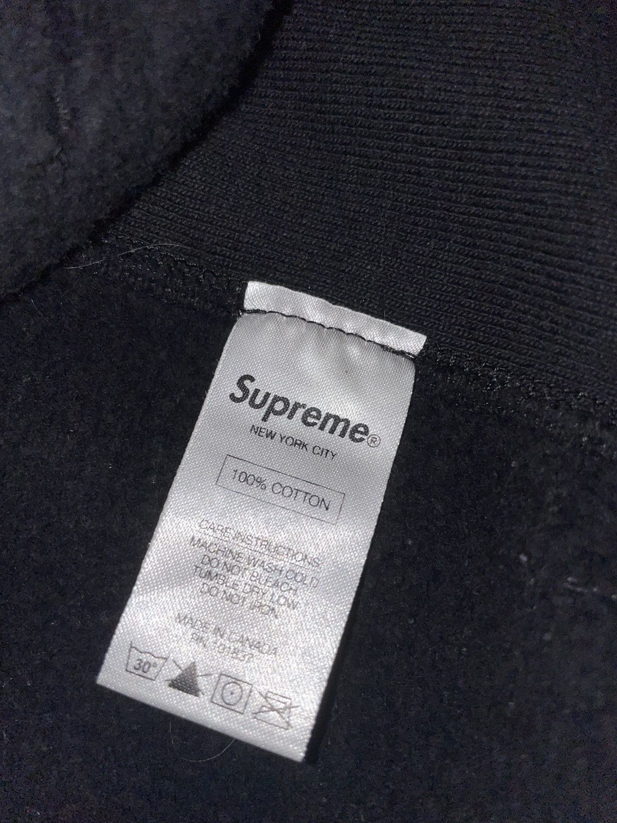 Supreme Chenille Script Hoodie