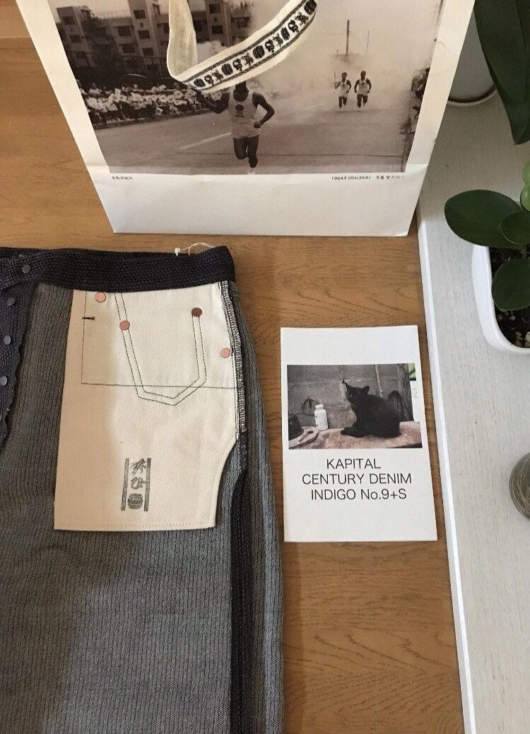 Kapital × Kapital Kountry KAPITAL Century Monkey Cisco “Mud dye” Denim No.9+S Size US 32 / EU 48 - 11 Thumbnail