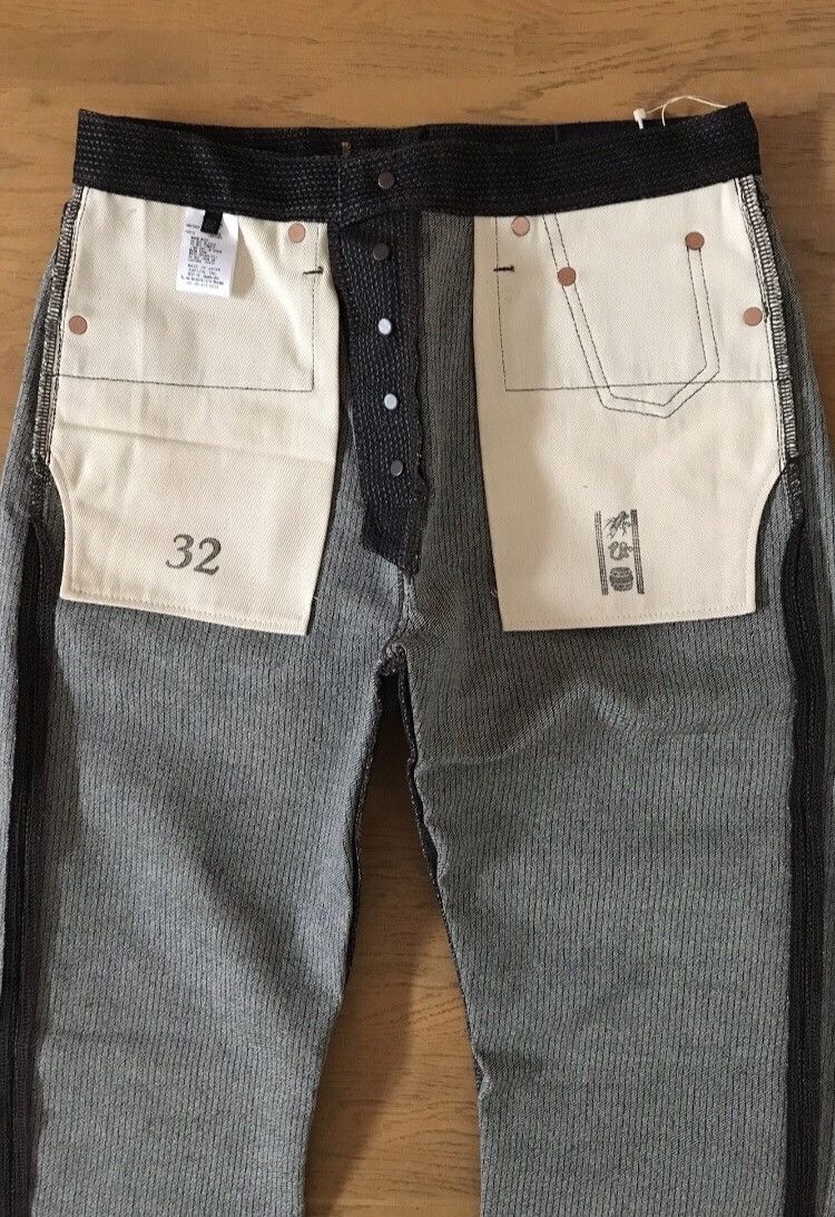 Kapital × Kapital Kountry KAPITAL Century Monkey Cisco “Mud dye” Denim No.9+S Size US 32 / EU 48 - 7 Thumbnail