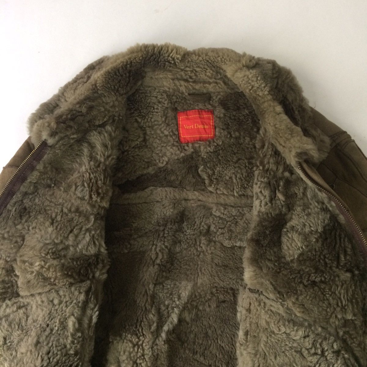 Designer × Japanese Brand Vintage vert dense leather patchwork jacket Size US M / EU 48-50 / 2 - 6 Thumbnail