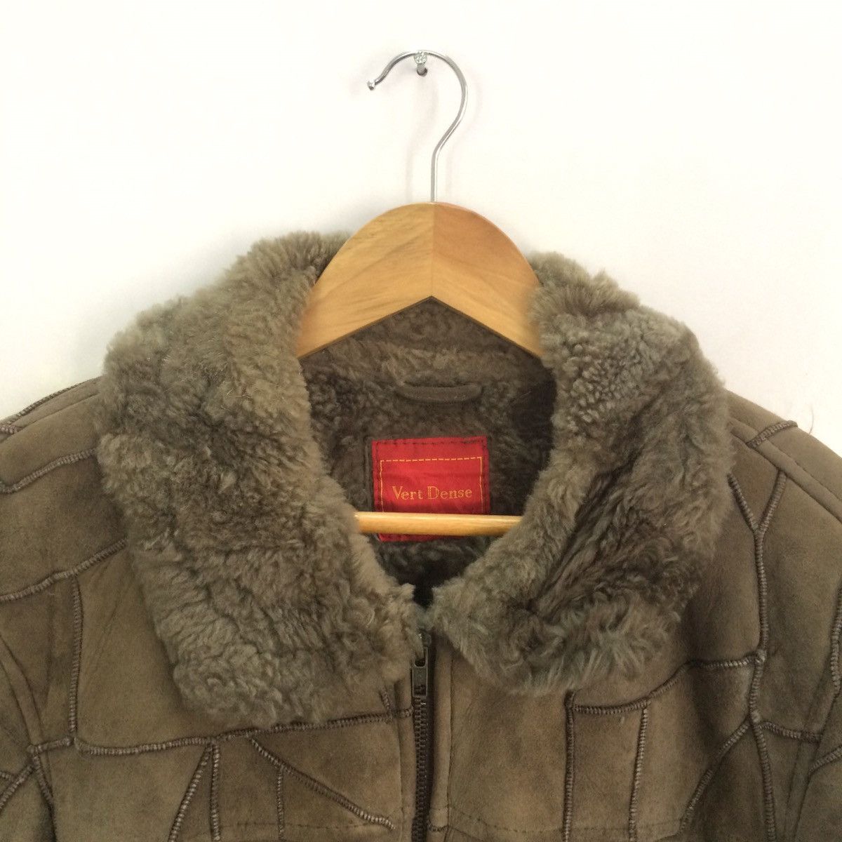 Designer × Japanese Brand Vintage vert dense leather patchwork jacket Size US M / EU 48-50 / 2 - 2 Thumbnail