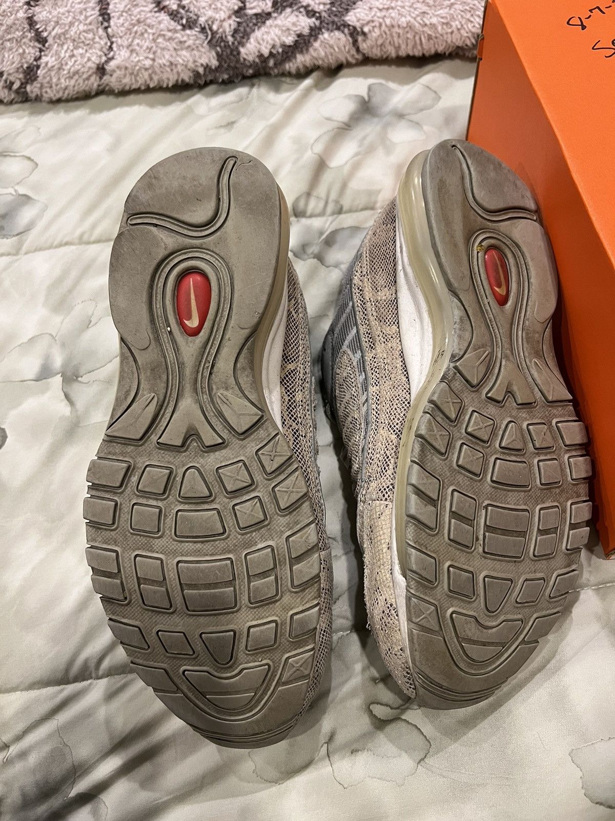 Nike × Supreme Supreme x Air Max 98 Snakeskin 2016 Size US 9.5 / EU 42-43 - 4 Thumbnail