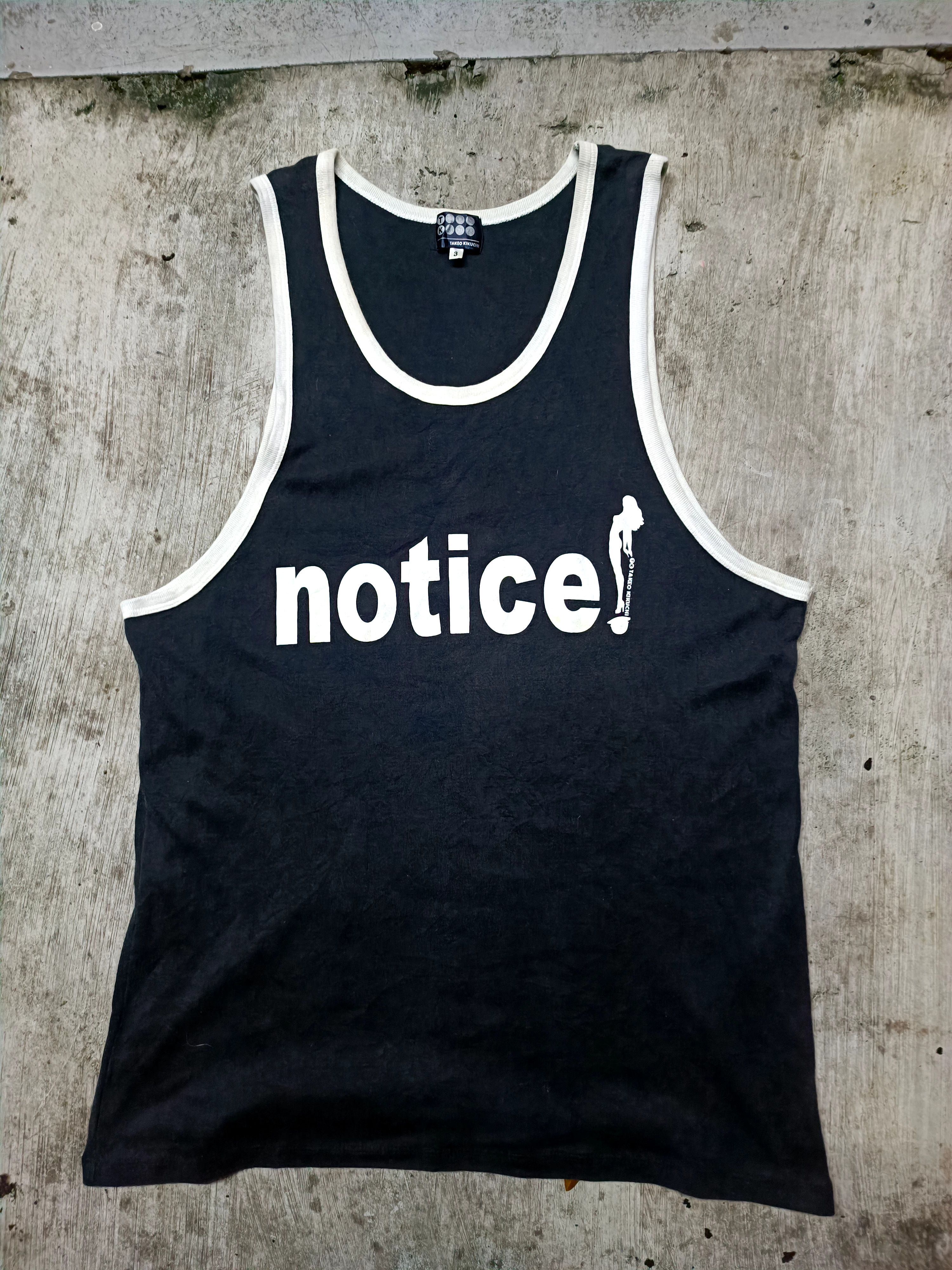 Takeo Kikuchi × Vintage vintage tank tops takeo kikuchi notice Size M / US 6-8 / IT 42-44 - 1 Thumbnail